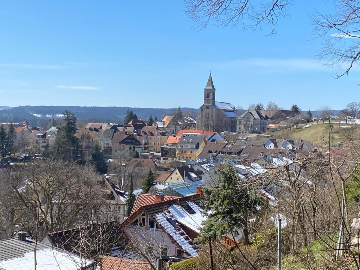 Ferienwohnung Lang - Schoene 3-Zimmer-Wohnung Bonndorf im Schwarzwald Eksteriør billede